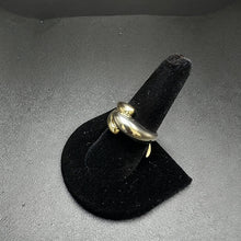 18k white & yellow gold ring (9.2)