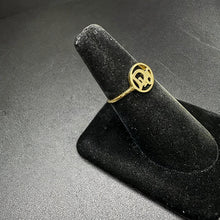 18k yellow gold ring