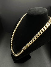 14k gold Cuban link chain 18” 9mm