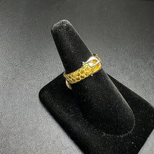 24k snake belt ring w white gold buckle (10.1)