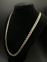 14k Gold Mariner Link chain 24” 6mm