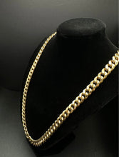 18k Gold Cuban Link chain 22” 9mm