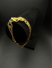 24k gold butterfly bracelet