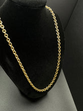 10k gold rolo Link chain