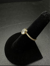 18k Gold pave Engagement w 75 pt halo diamond