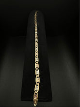 14k TRI-colored bracelet