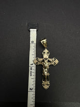 10k gold cross pendant