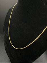 14k yellow gold rope chain