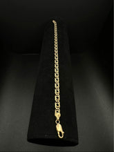 14k yellow gold mariner link bracelet