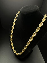 14k yellow gold rope chain