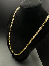 10k gold rolo Link chain