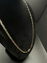 14k gold mariner link chain