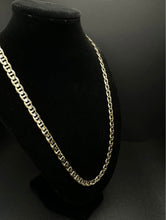 14k Gold Mariner Link chain 24” 6mm
