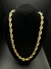 14k yellow gold rope chain