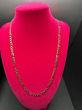 14k gold Figaro link chain