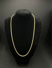 14k gold rope chain 18” 2.5mm