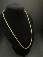 14k gold rope chain 18” 2.5mm