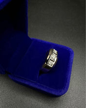 14k gold men’s diamond ring