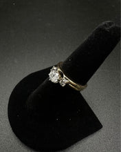 14k gold brilliant cut diamond wedding set (70pts)