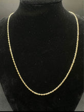 14k yellow gold rope chain