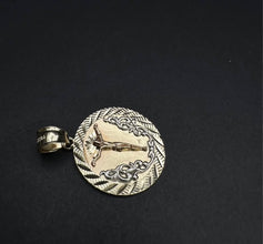 14k Gold Jesus pendant