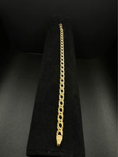 10k yellow gold chino link bracelet