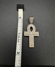 10k gold cross w CZS