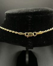 14k yellow gold rope chain
