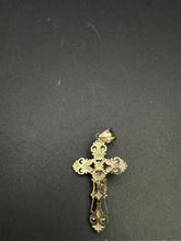 10k gold cross pendant