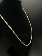 14k gold rope chain 24” 2.5mm