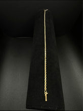 14k yellow gold rope bracelet