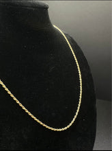 14k yellow gold rope chain