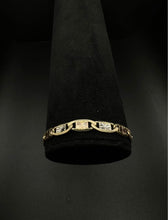 14k TRI-colored bracelet