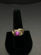 10k yellow gold ring place w purple star sapphire