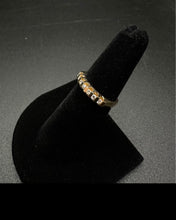 14k gold diamond encrusted ring