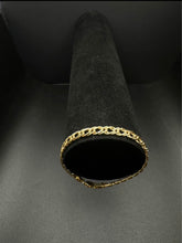 10k yellow gold chino link bracelet