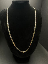 14k gold mariner link chain