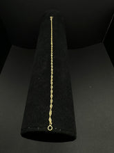 18k yellow gold twisted bracelet