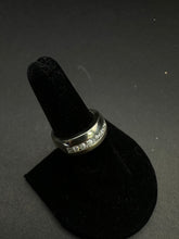 14k gold band w princess cut diamonds (1.2CTTW)