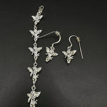 925 sterling silver angel bracelet
