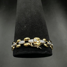 925 silver & gold plated bracelet
