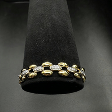 925 silver & gold plated bracelet