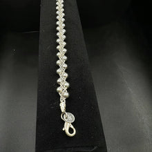 925 silver beaded bracelet