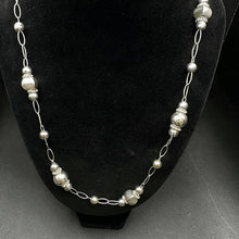 925 silver beaded necklace