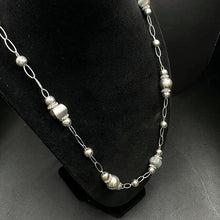 925 silver beaded necklace