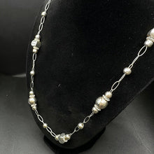 925 silver beaded necklace