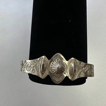 925 sterling silver aztec bracelet adj
