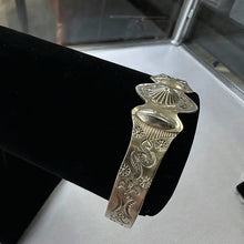 925 sterling silver aztec bracelet adj