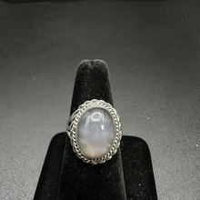 925 silver ring w moonstone
