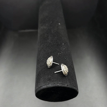 925 sterling silver diamond earrings